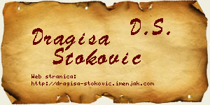 Dragiša Stoković vizit kartica